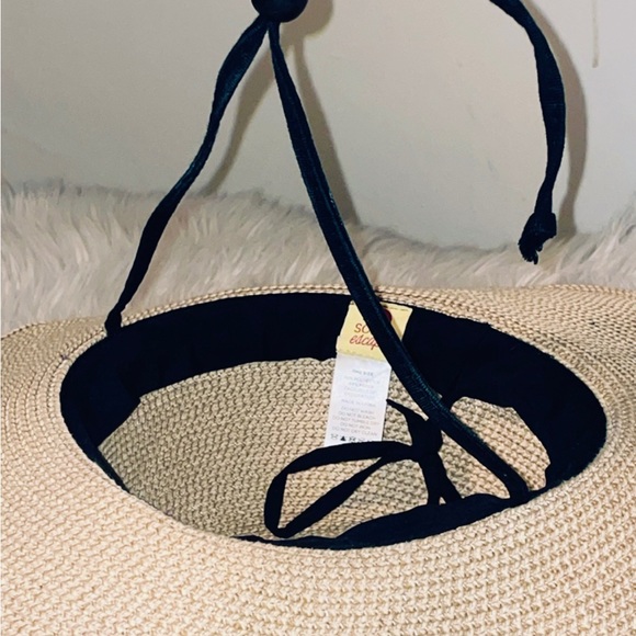 👒 Solar Escape Floppy Adjustable Outdoors UV protection Hat w/ drawstring👒 - Picture 6 of 7